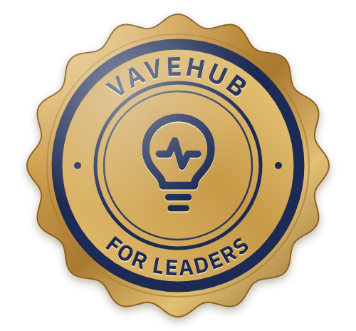 VAVEhub VAVE for Leaders seal